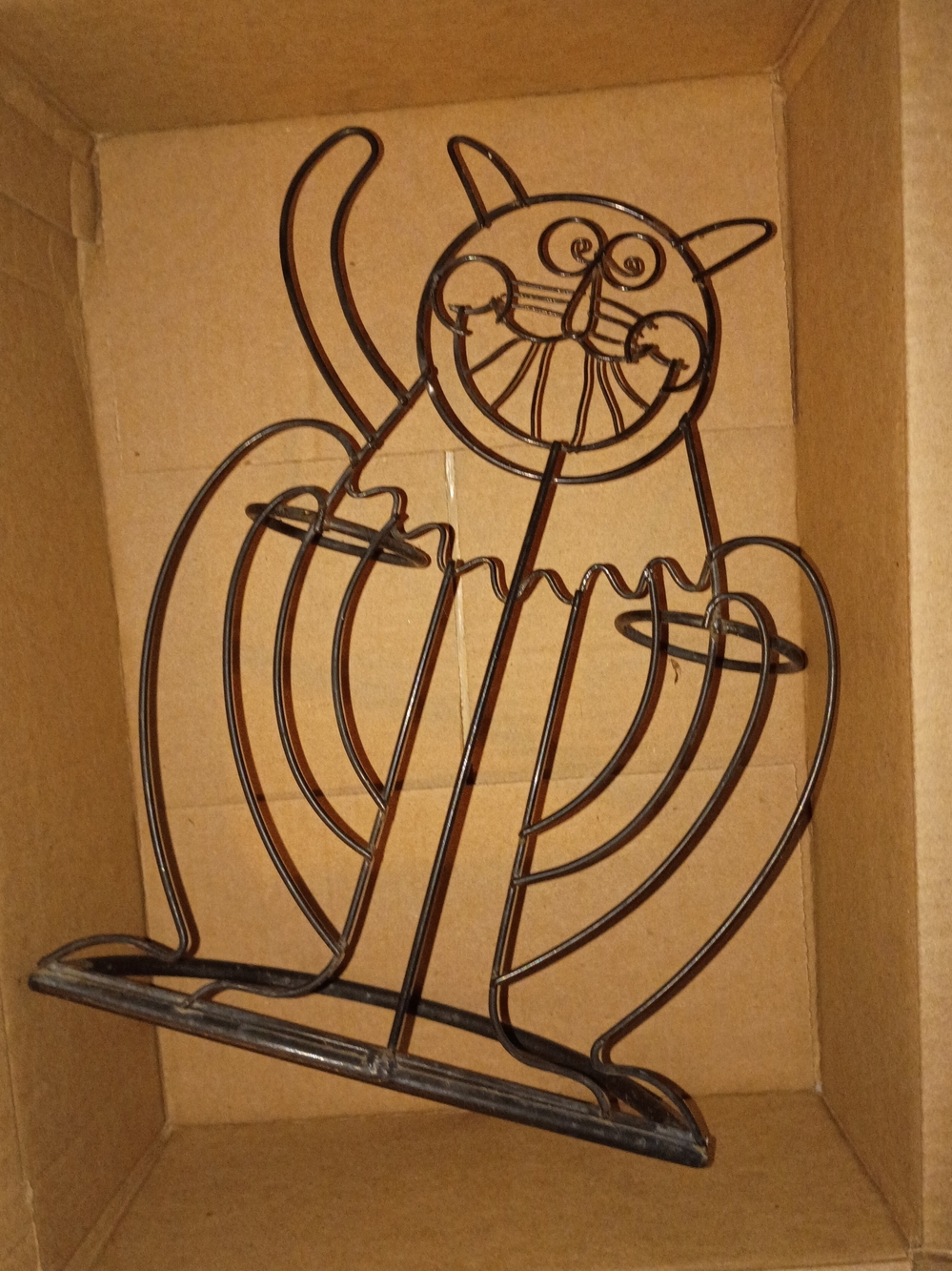 Fat Cat Candle Holder